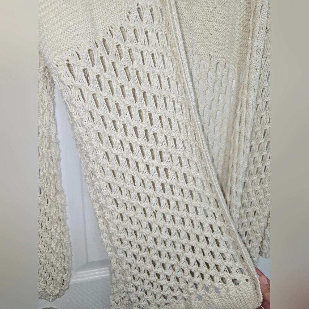 Rip Curl Cream Open Knit Cardigan